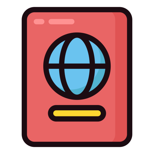 Passport Generic Outline Color icon