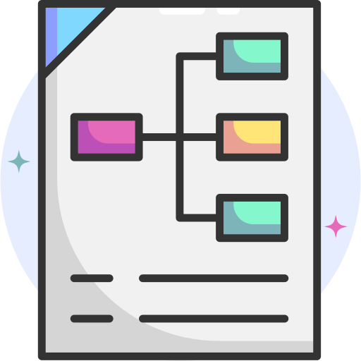 Development plan SBTS2018 Lineal Color icon