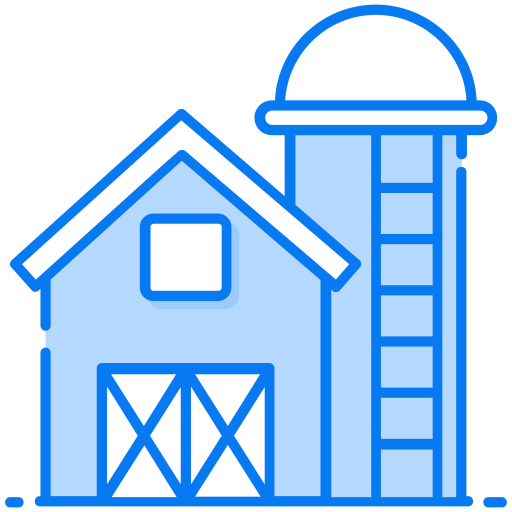 silo Generic Blue Ícone