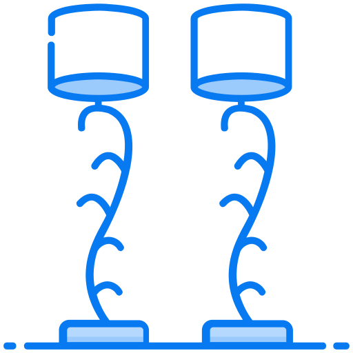 lámpara de piso Generic Blue icono
