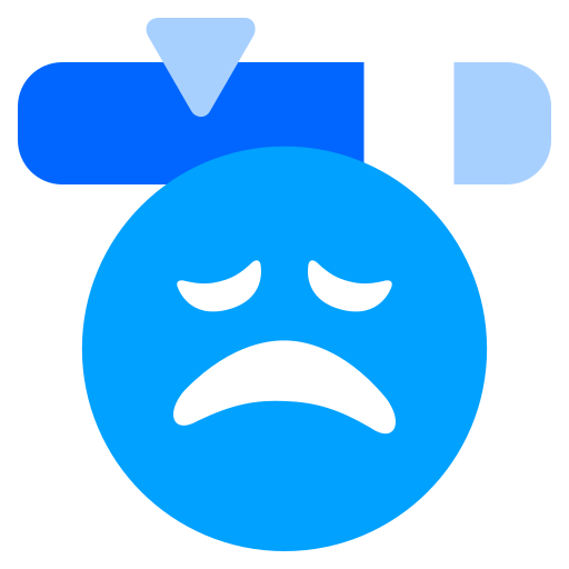 Bad review Generic Blue icon