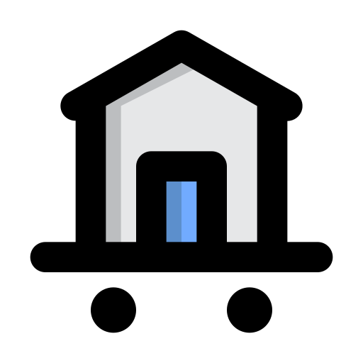Relocation Generic Outline Color icon