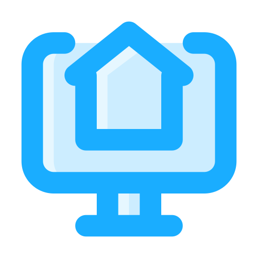 Buy home Generic Blue icon