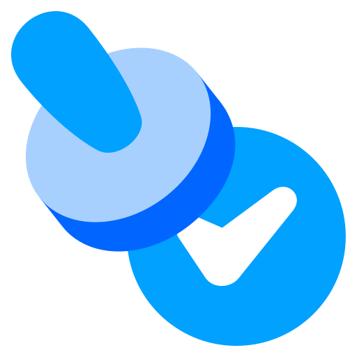 validación Generic Blue icono