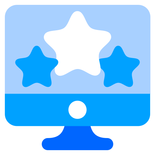website Generic Blue icoon