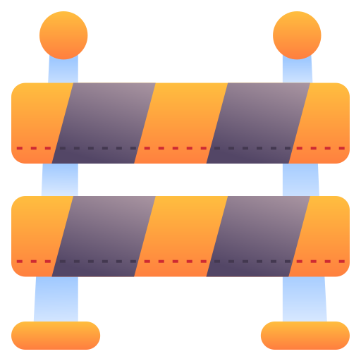 Barrier Generic Flat Gradient icon