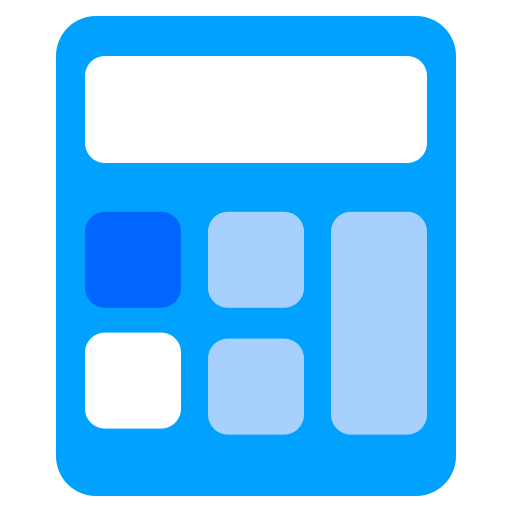Calculating Generic Blue icon