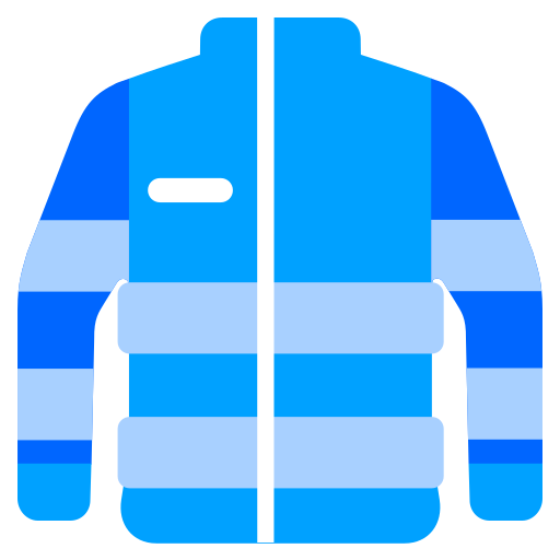 Firefighter uniform Generic Blue icon