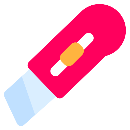 カッターナイフ Generic Flat icon