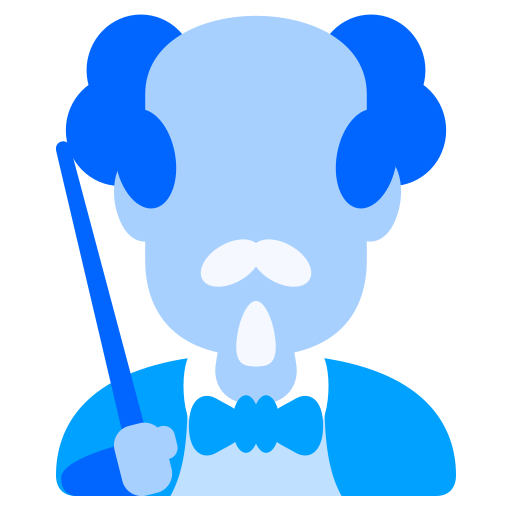 지휘자 Generic Blue icon