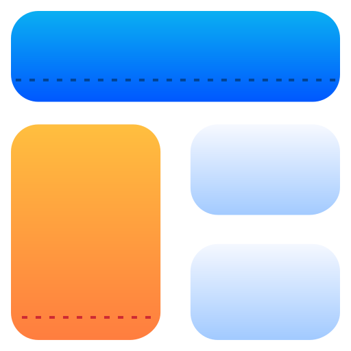 panel Generic Flat Gradient ikona