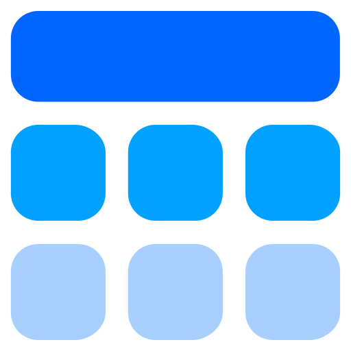 Éléments Generic Blue Icône