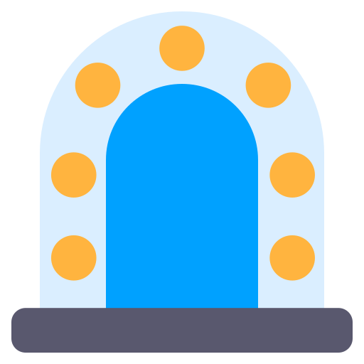 espejo Generic Flat icono