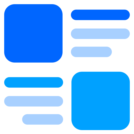 Gallery Generic Blue icon