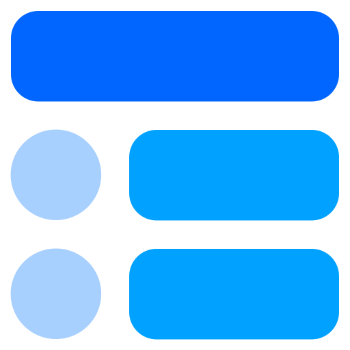 lista Generic Blue ikona