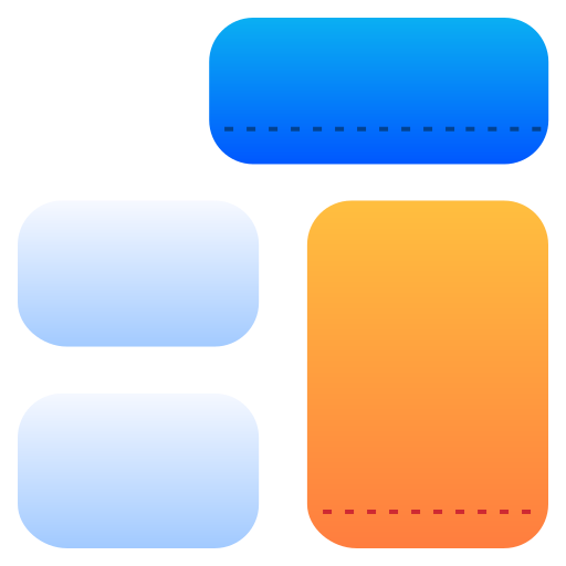 tegels Generic Flat Gradient icoon