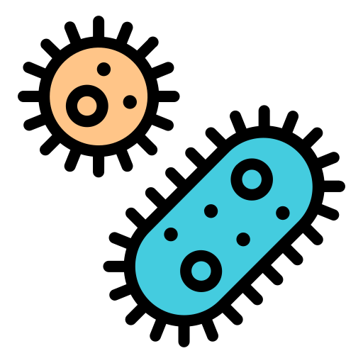 Bacteria Generic Outline Color icon