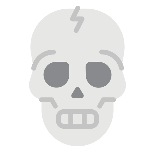 le crâne Generic Flat Icône