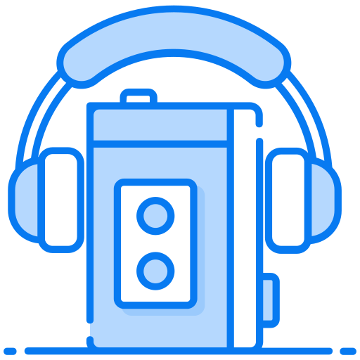 Walkman Generic Blue icon