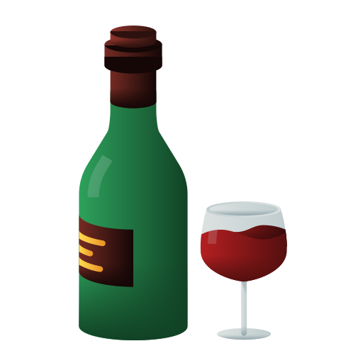 wijn Generic Flat Gradient icoon