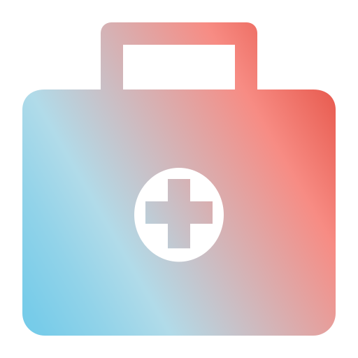 pudełko medyczne Generic Flat Gradient ikona