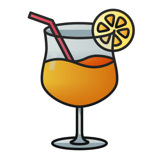 cocktail Generic Outline Gradient icon