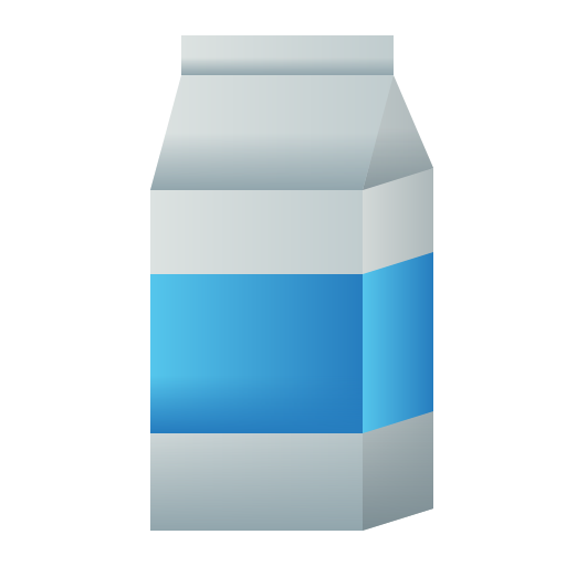 caixa de leite Generic Flat Gradient Ícone
