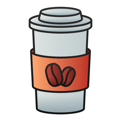 kaffeetasse Generic Outline Gradient icon