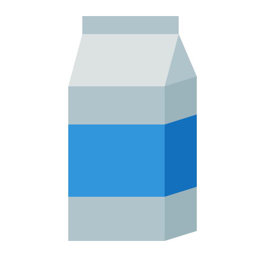 caja de leche Generic Flat icono