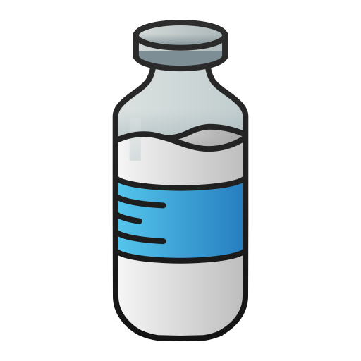 Milk bottle Generic Outline Gradient icon