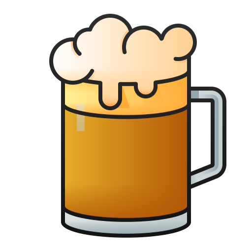 Beer Generic Outline Gradient icon