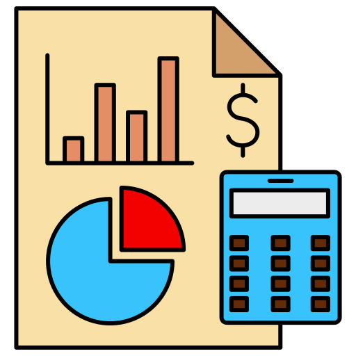 contabilidad Generic Thin Outline Color icono