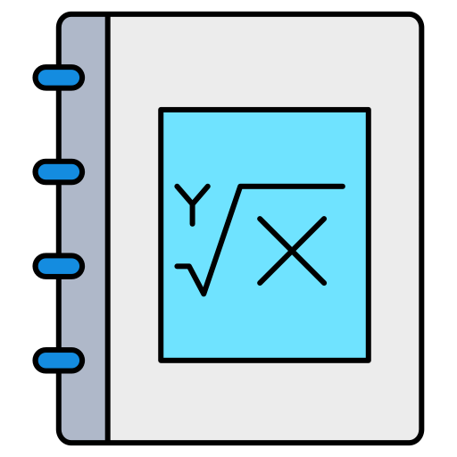 matematyka Generic Thin Outline Color ikona