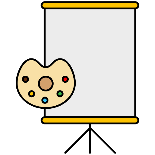 segeltuch Generic Thin Outline Color icon