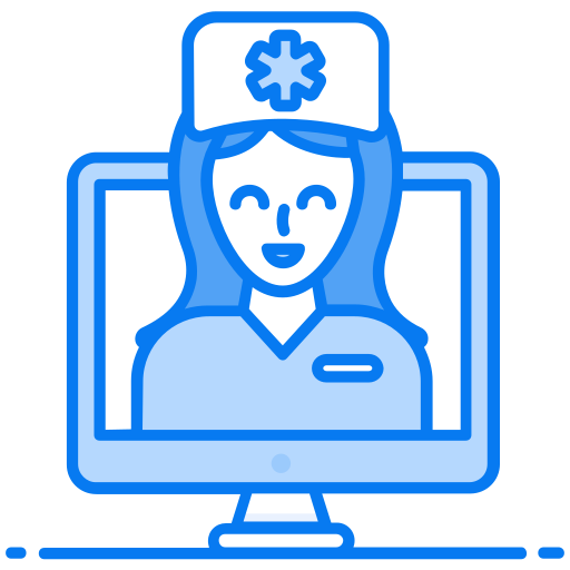 의료 및 의료 Generic Blue icon