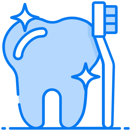 Oral health Generic Blue icon