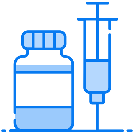 vaccination Generic Blue Icône