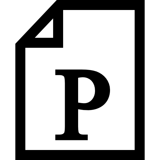 Powerpoint file  icon