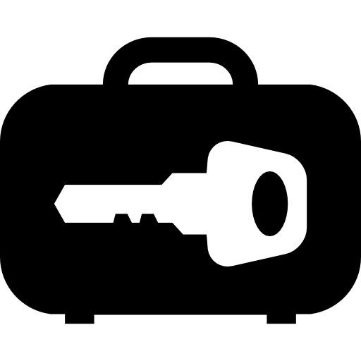 chiavi da valigetta  icona
