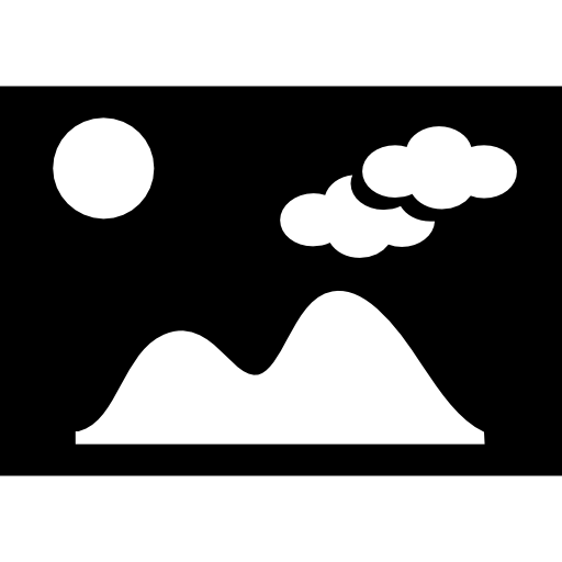 Landscape image  icon