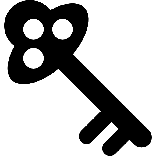 oude sleutels  icoon
