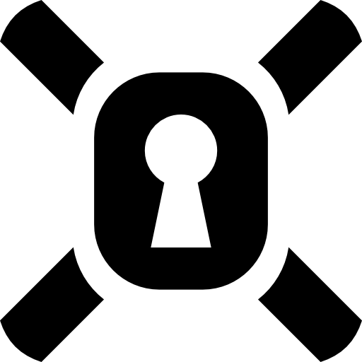 Safety lock  icon