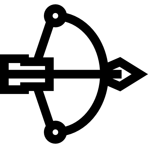 arc Basic Straight Lineal Icône