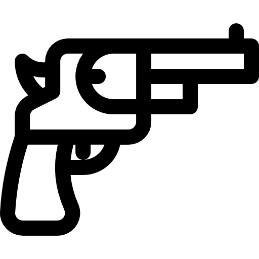 銃 Basic Rounded Lineal icon
