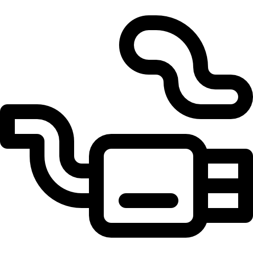 排気管 Basic Rounded Lineal icon