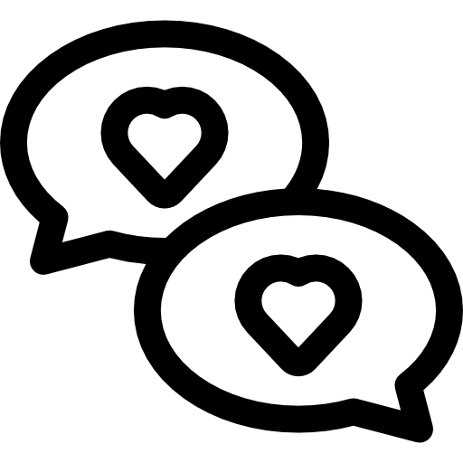 charla Basic Rounded Lineal icono