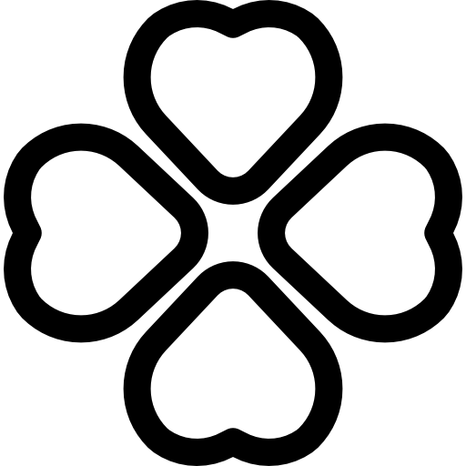 koniczyna Basic Rounded Lineal ikona