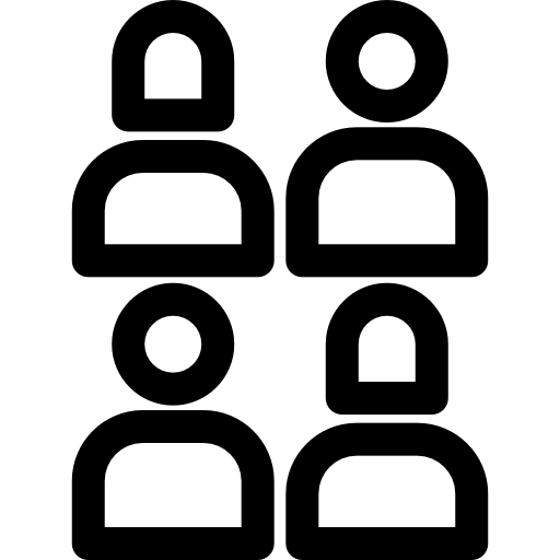 그룹 Basic Rounded Lineal icon