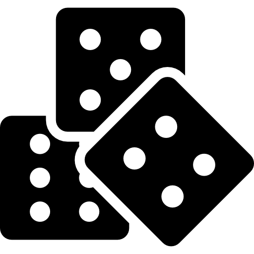 würfel Basic Rounded Filled icon