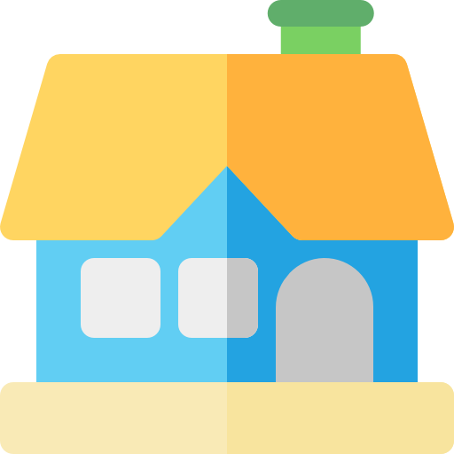 Cottage Basic Rounded Flat icon